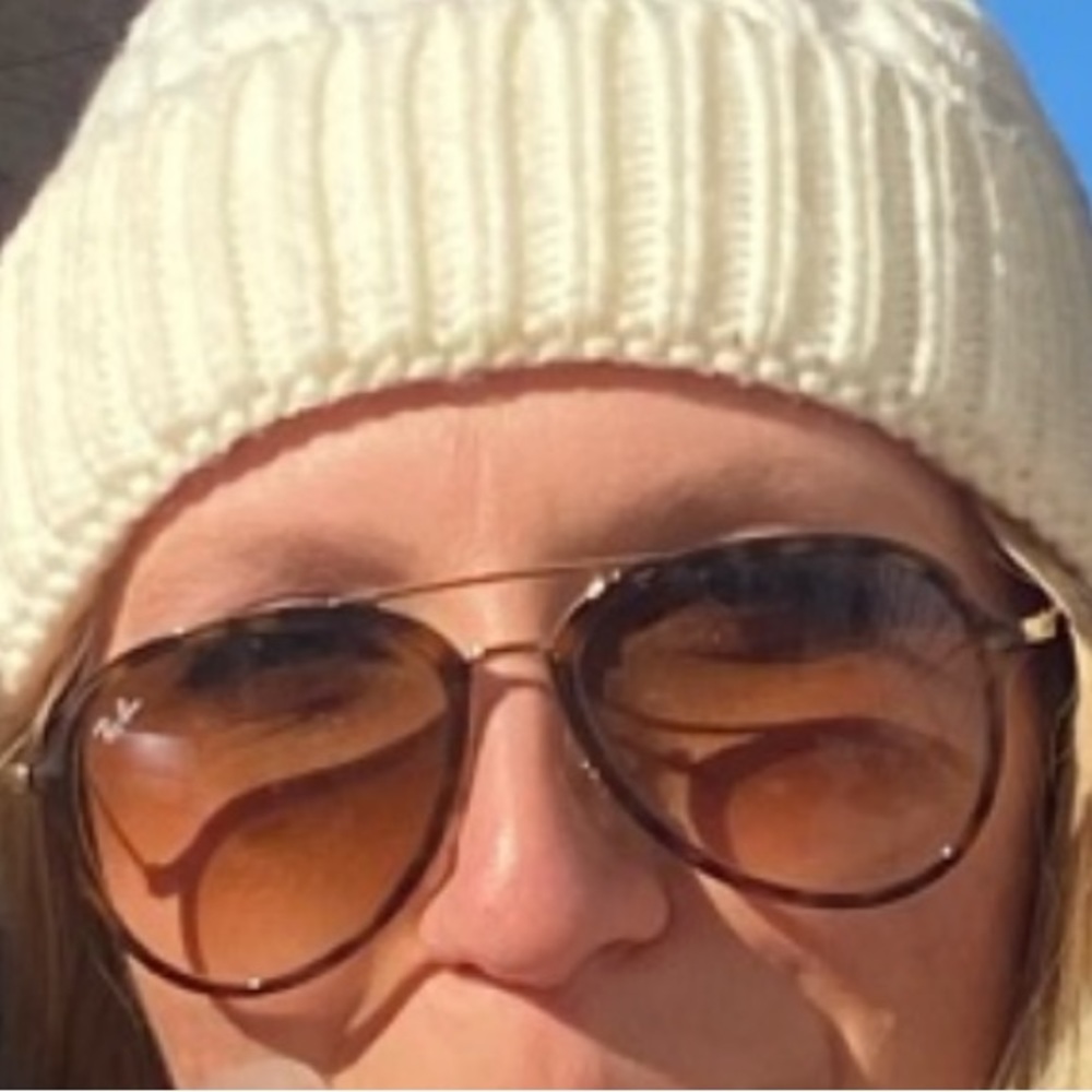 Tortoise and Gold Ray-Ban Aviators - like new